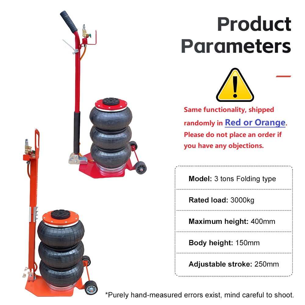 3-Ton Pneumatic Jack Three-lay - Heavy Equipment Repair ulasan dan harga