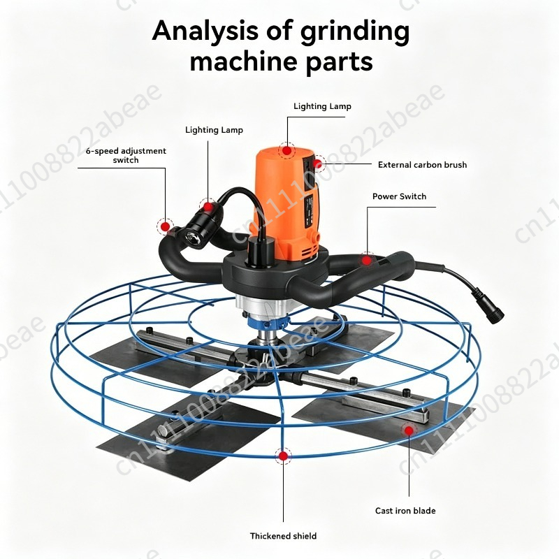 Cement Trowel Concrete Floor E - Electric Concrete Cutter ulasan dan harga