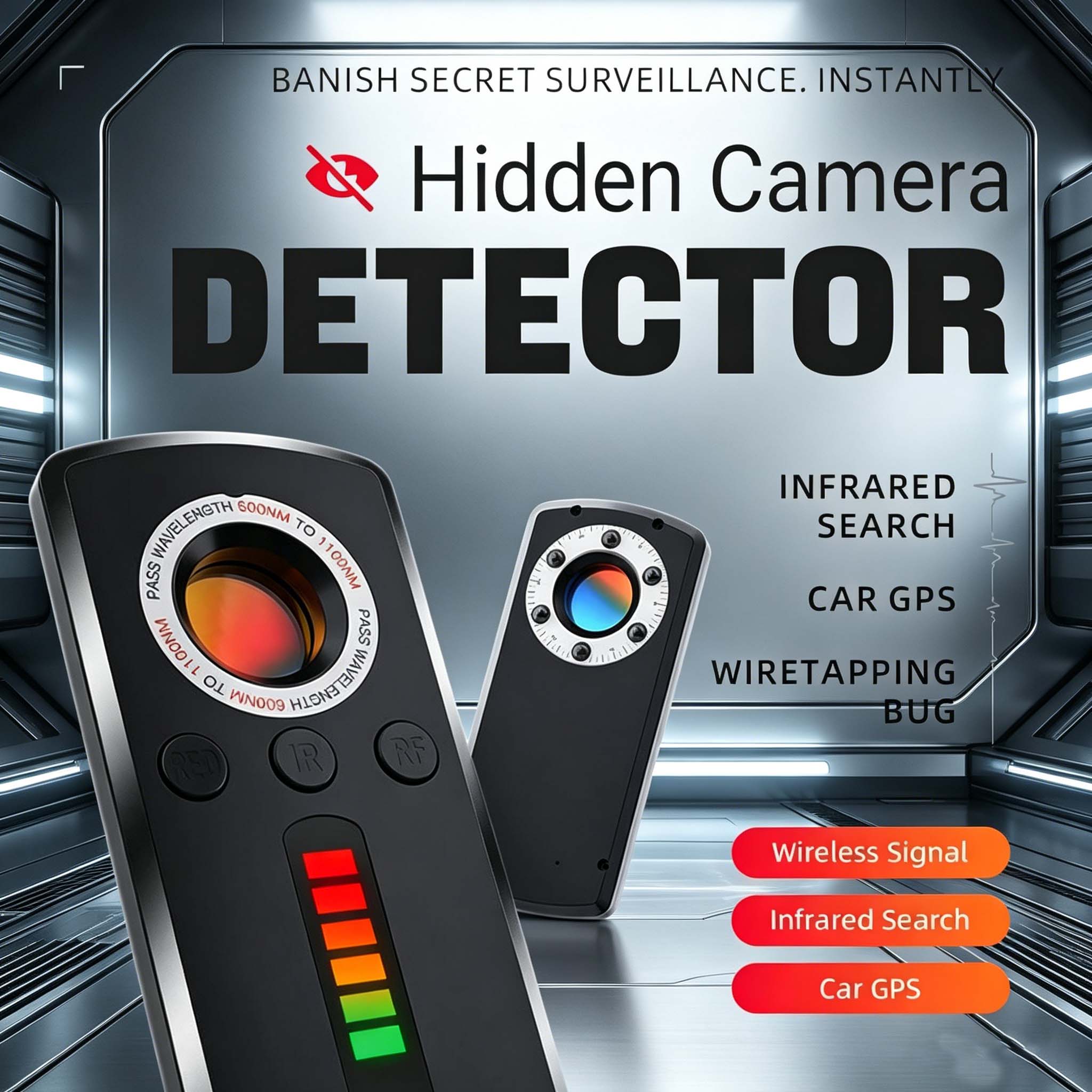 Hidden Camera Detector Anti Sp - Heavy Equipment Gps Tracker ulasan dan harga