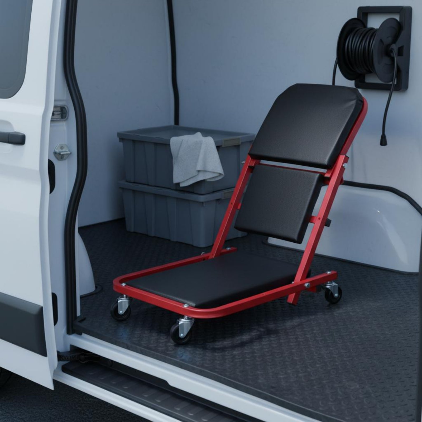 Folding Creeper Seat Foldable  - Heavy Equipment Repair ulasan dan harga