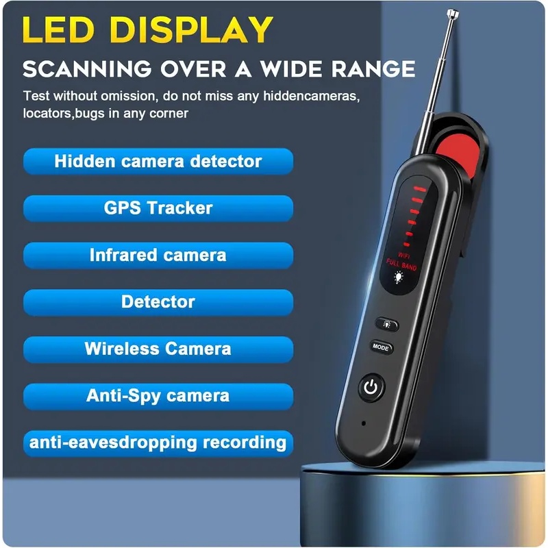 Hidden Camera Detector 2026 Po - Heavy Equipment Gps Tracker ulasan dan harga