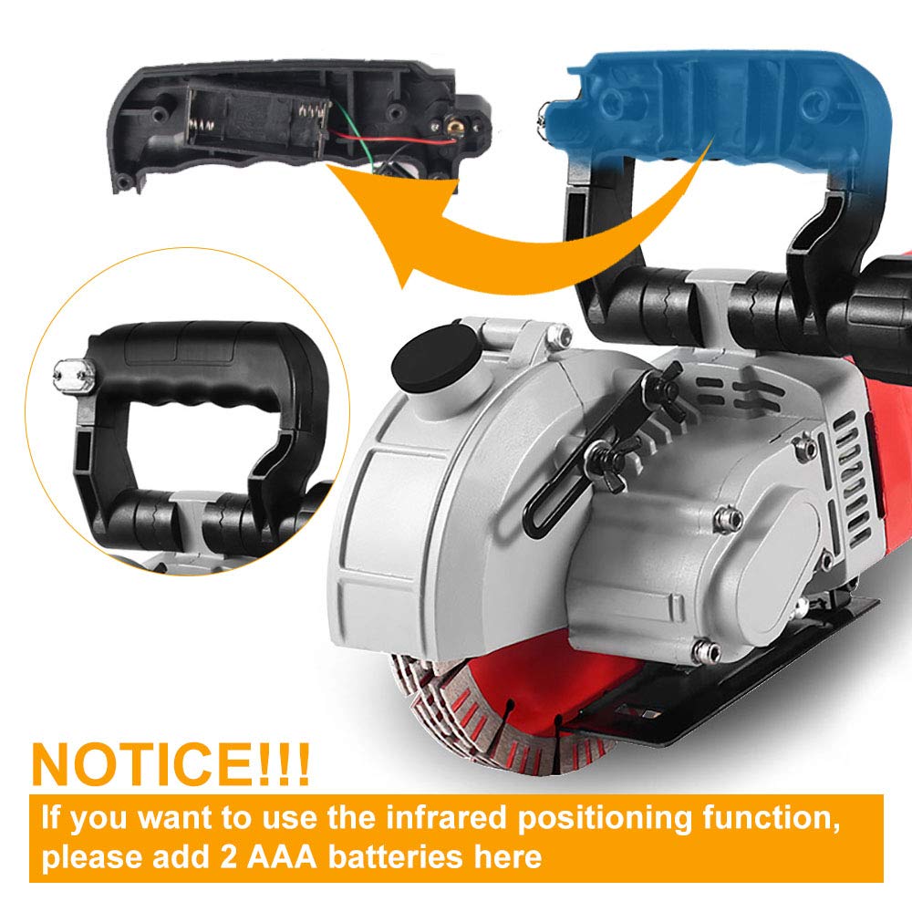 Wall Grooving Machine Channels - Electric Concrete Cutter ulasan dan harga