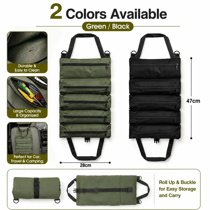 Heavy Duty Roll Up Tool Bag, O - Heavy Equipment Repair ulasan dan harga