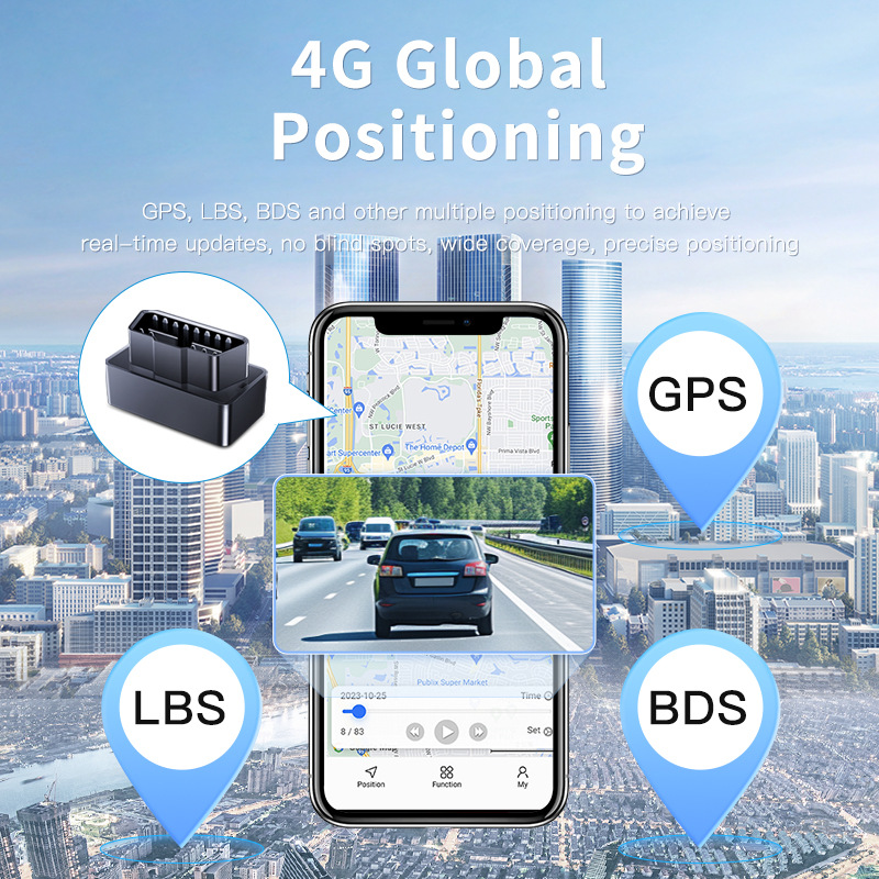 CD Mini OBD GPS Tracker 4G OBD - Heavy Equipment Gps Tracker ulasan dan harga