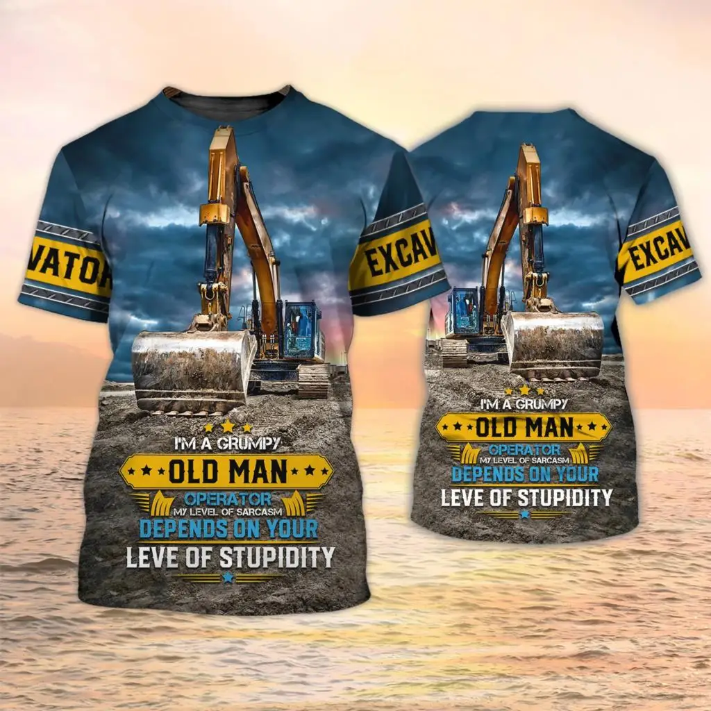 Excavator TShirts Heavy Equipm - Heavy Equipment Operator Shirts ulasan dan harga