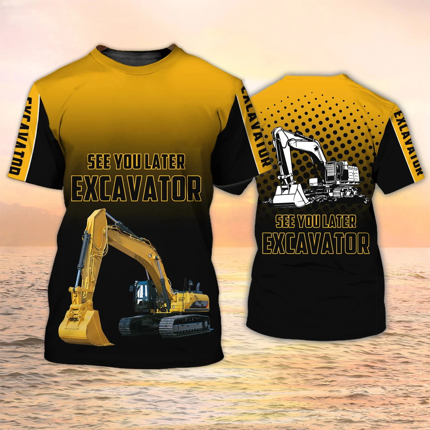 Excavator TShirts Heavy Equipm - Heavy Equipment Operator Shirts ulasan dan harga