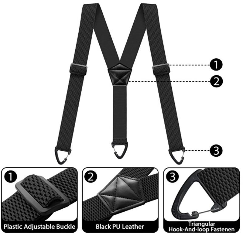 Tactical Hidden Suspenders For - Heavy Equipment Operator Shirts ulasan dan harga