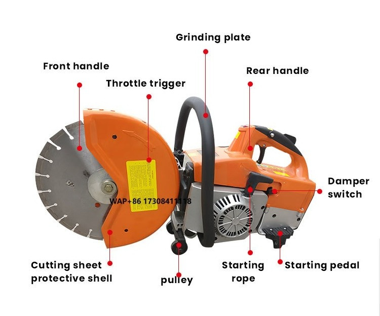 Concrete Road Cutting Machine  - Electric Concrete Cutter ulasan dan harga